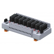 Арт.CIMRE1SS8/110A/OM Восьмиканальное модульное электромеханическое реле (Omron-G2R1 AC110) для переменного тока 110V/AC/10A