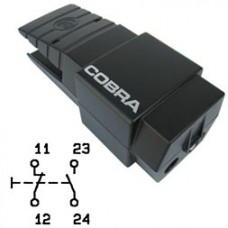 Арт. 305064 Переключатель 1 замыкающий /1 размыкающий контакт – ключевая коммутация, AC-15 6A/230V~ IP65, код заказа FDC 11T-G
