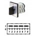 Арт. 146261 Четырехполюсный кулачковый выключатель, контактных отсеков - 2, 32A/400V IP54, код заказа VN A4 32-F3-B-SI