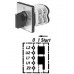 Арт. 141763 Однофазный пусковой кулачковый выключатель., контактных отсеков - 2, 25A/400V IP54, код заказа V2N E-F1-B-SI