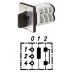 Арт. 141875 Однополюсный двухступенчатый кулачковый выключатель с положением "0". Тип S02, контактных отсеков - 1, 25A/400V IP54, код заказа V2N S02-F1-B-SI