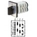 Арт. 146385 Двухполюсный трехступенчатый кулачковый выключатель с положением "0". Тип S203, контактных отсеков - 3, 32A/400V IP54, код заказа V3N S203-F3-B-SI