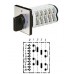 Арт. 141987 Двухполюсный четырехступенчатый кулачковый выключатель с положением "0". Тип S204, контактных отсеков - 4, 25A/400V IP54, код заказа V2N S204-F1-B-SI