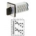 Арт. 146530 Двухполюсный пятиступенчатый кулачковый выключатель с положением "0". Тип S205, контактных отсеков - 5, 32A/400V IP54, код заказа V3N S205-F3-B-SI