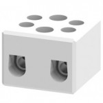 Керамические клеммные блоки CB16 с винтовыми зажимами проводника до 10 мм.кв.